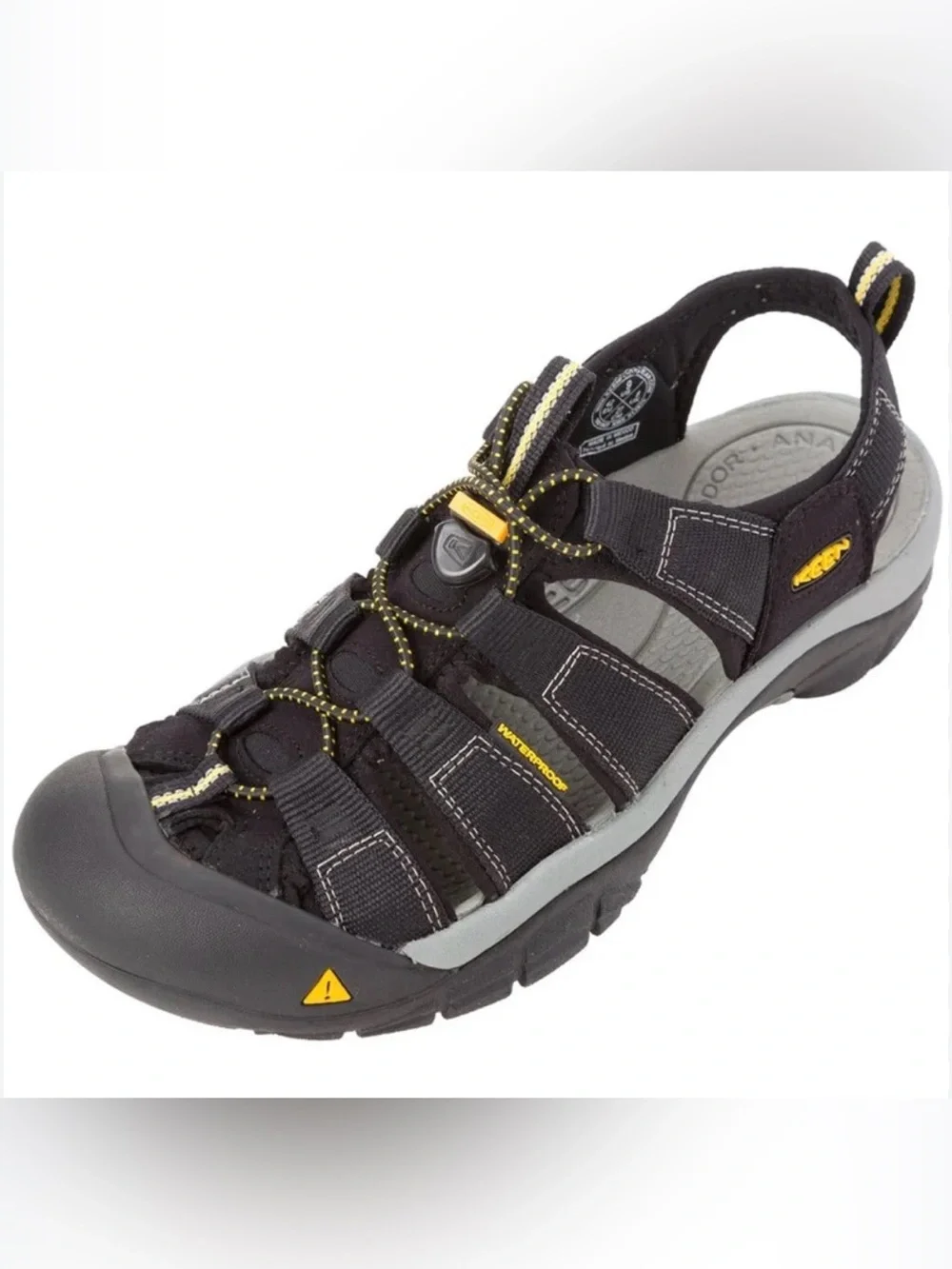 KEEN Newport H2 Men’s 10 water sport hybrid black & yellow sandal